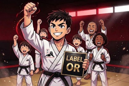 L’ASM Belfort Judo décroche le Label Or !