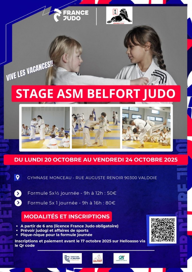 Image de l'actu 'Stage Toussaint - Du 20 au 24 octobre 2025'