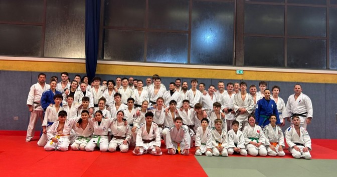 Image de l'actu 'Retour sur l'entraînement de masse du 25 mars : 60 judokas réunis !'