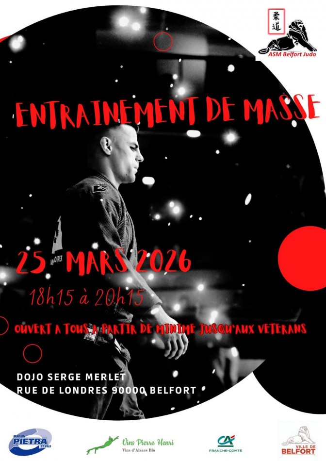 Image de l'actu 'Entraînement de Masse : Mercredi 25 Mars !'