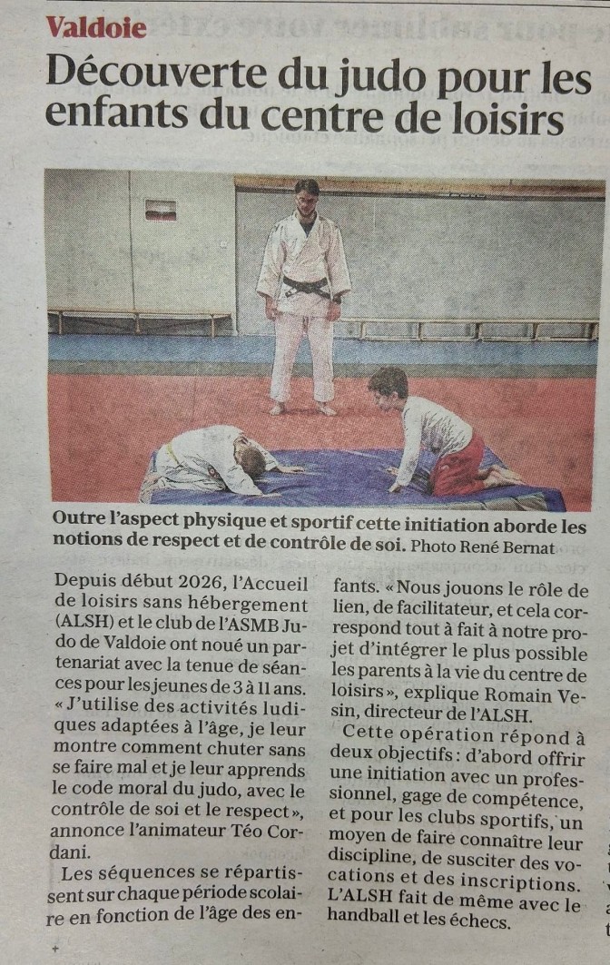 Image de l'actu 'L’ASM Belfort Judo dans la presse !'