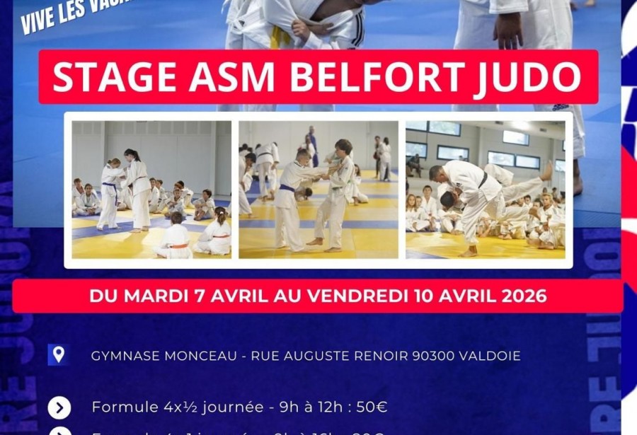 Stage Pâques - Du 7 au 10 Avril 2026