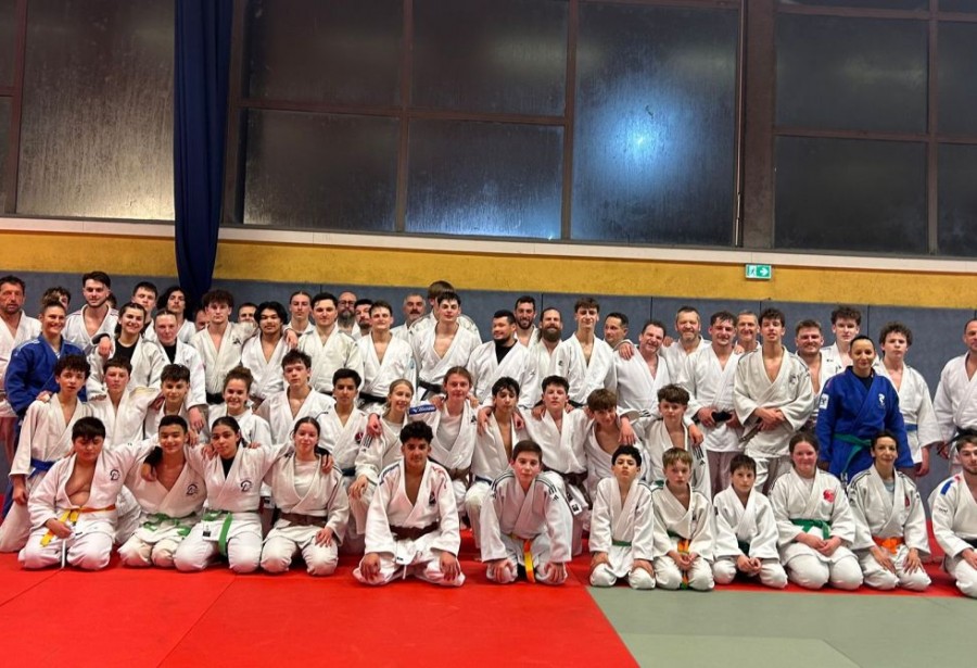 Retour sur l'entraînement de masse du 25 mars : 60 judokas réunis !
