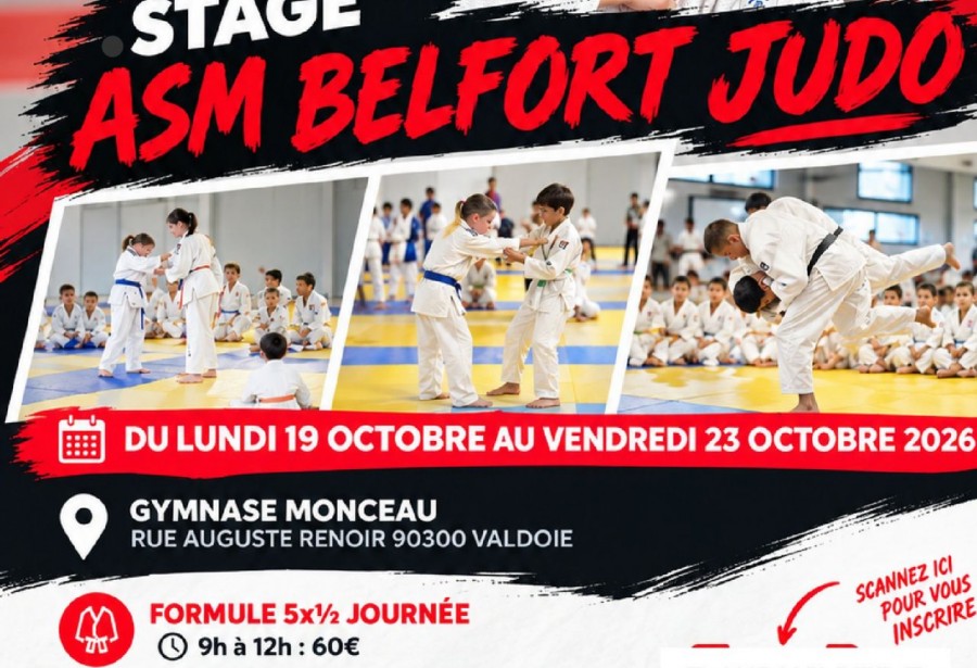 Stage Toussaint - Du 19 au 23 Octobre 2026